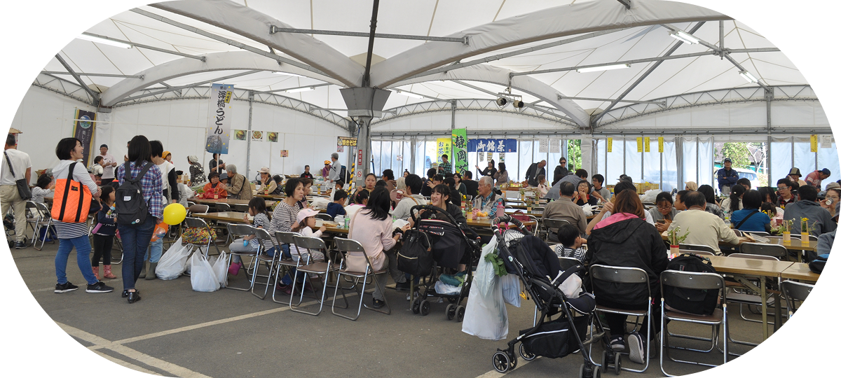 大仁瑞泉郷「食・農・健康フェス」去年の様子（写真）
